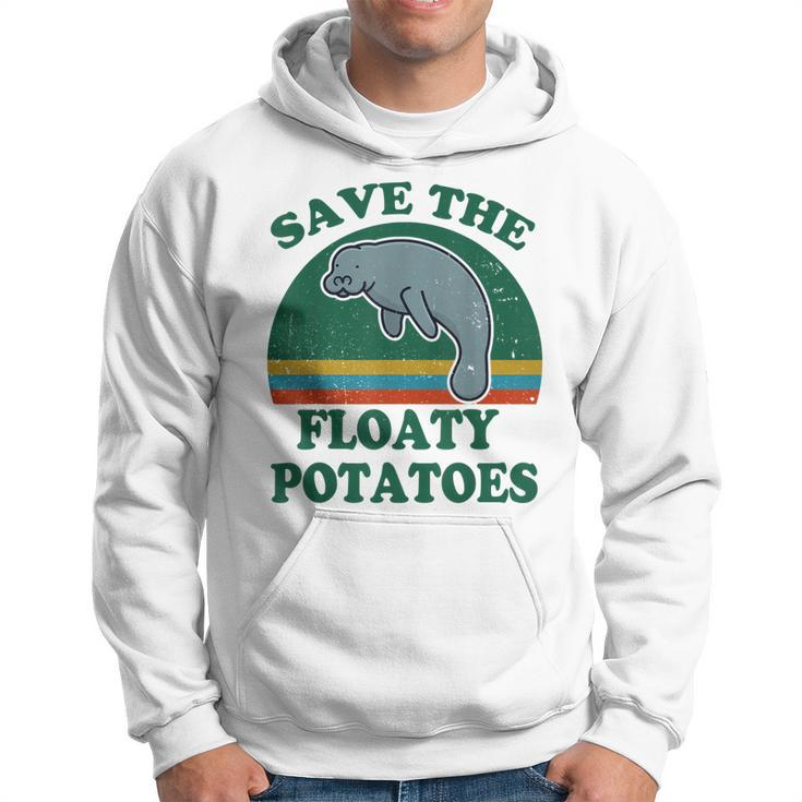 Mana- Save The Floaty Potatoes Funny Chubby Mermaid  Hoodie