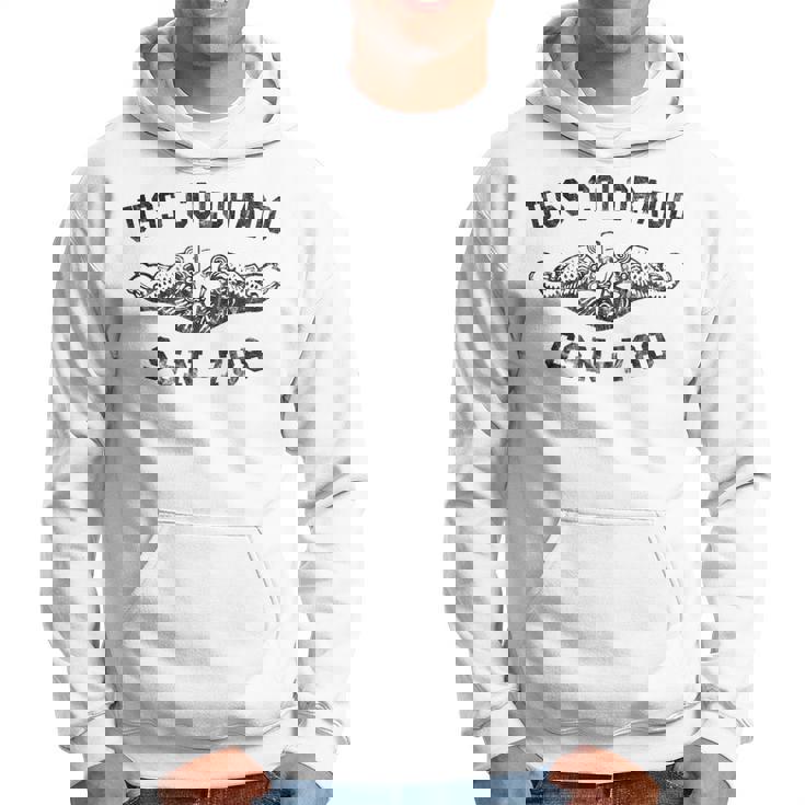 Mens Uss Colorado Ssn-788 Attack Submarine Badge Vintage  Hoodie