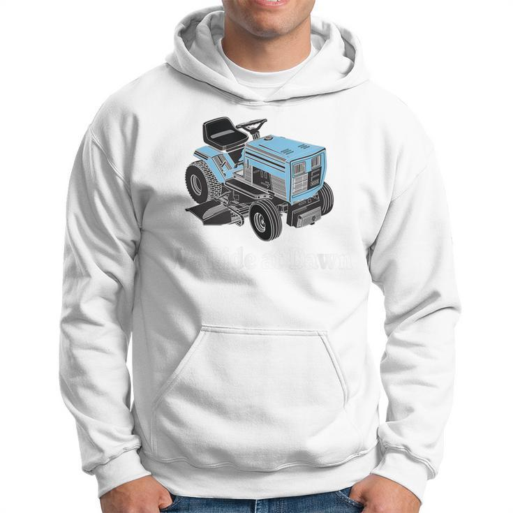 Mens We Ride At Dawn | Fathers Day | Dad Gift | Grandfather  Hoodie
