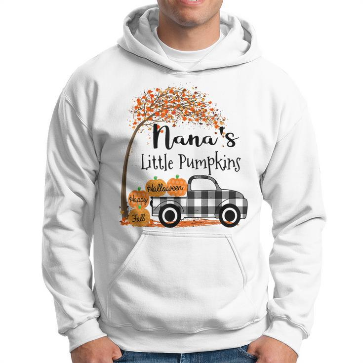 Nana Little Pumpkins Fall Pumpkin Lovers Thanksgiving Men Hoodie