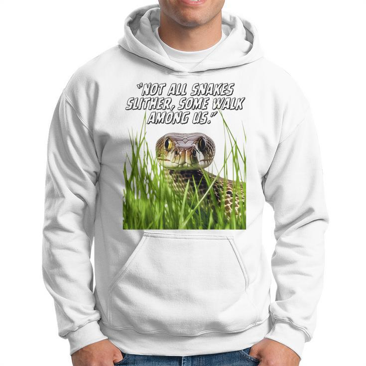 Not All Snakes Slither Quote Family Friends Enemies Snakes Hoodie