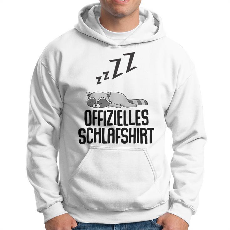 Offizielles Schlaf Herren Waschbär Lustige Geschenke Hoodie