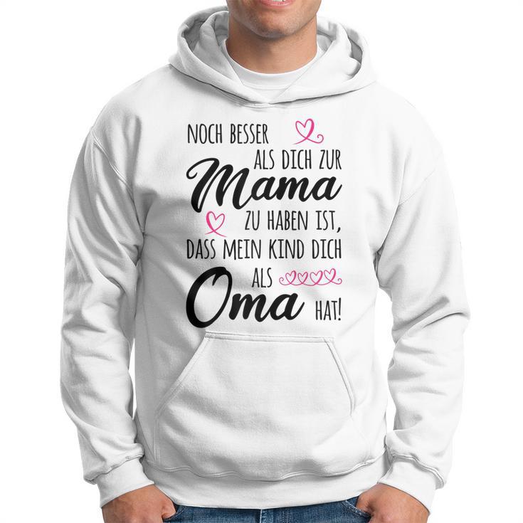 Omi Besser als Mama Hoodie, Lustiges Oma Großmutter Tee