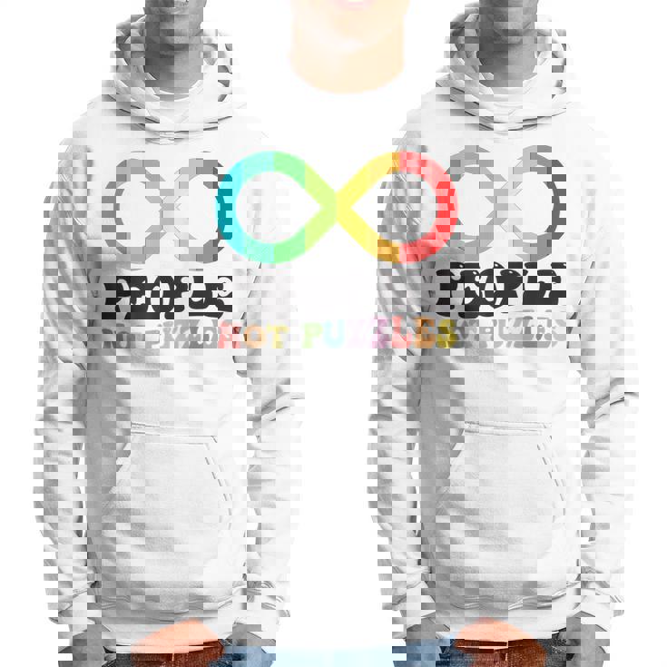 People Not Puzzles Autism Awareness Neurodiversity Inclusion Hoodie