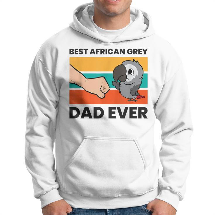 Pet African Grey Parrot Best African Grey Parrot Dad Ever Hoodie