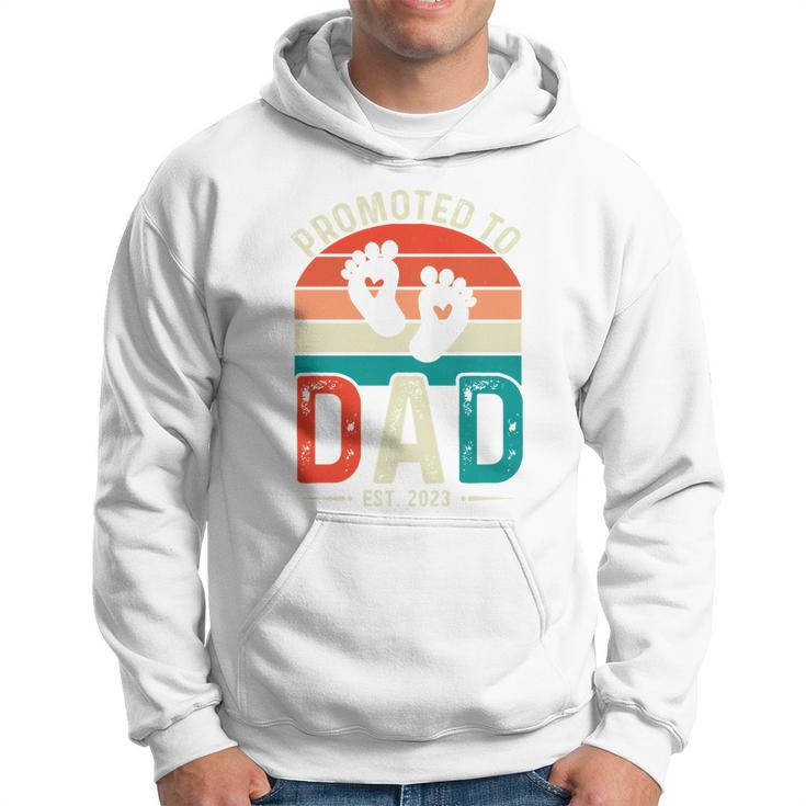 Promoted To Dad Gift For Dad Fathers Day Hoodie
