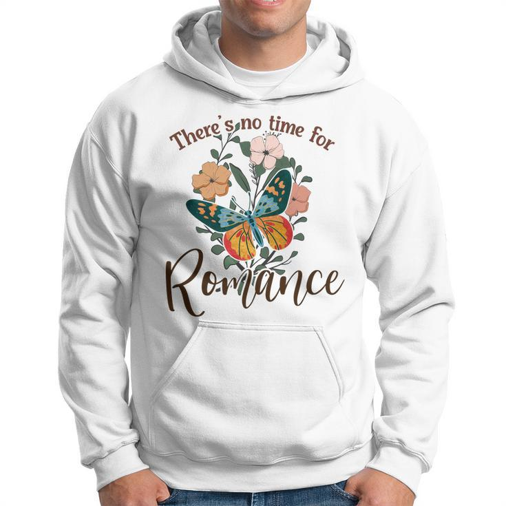 There_S No Time For Romance Butterfly Custom Men Hoodie