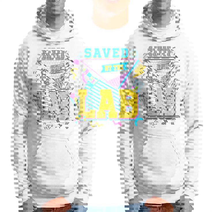 Saved By The Lab Retro Lab Week 2023 Medical Laboratory Tech  Hoodie