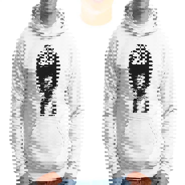 Sly Stone Portrait Tshirt Men Hoodie