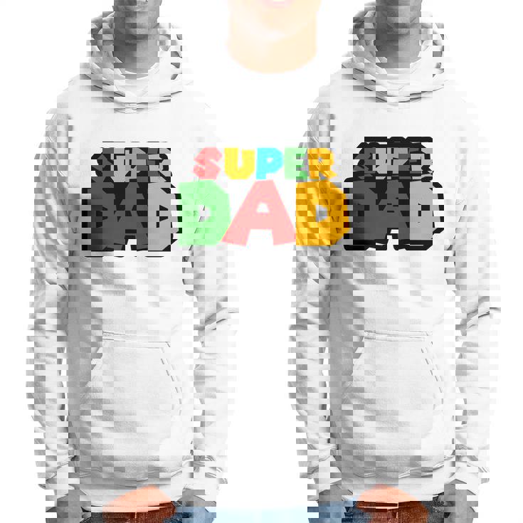 Super Dad Retro Gift Hoodie