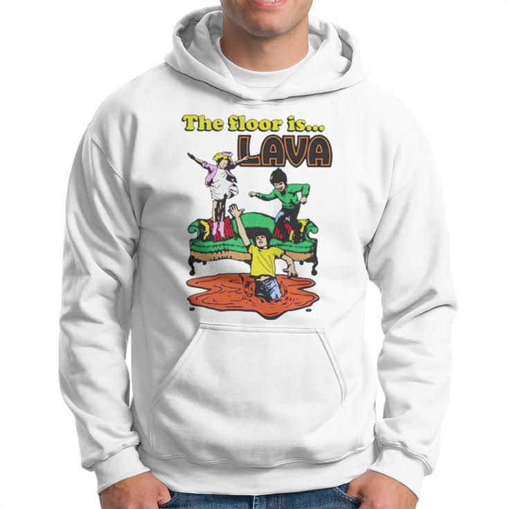 The Floor Is Lava Childrens Playing Hoodie