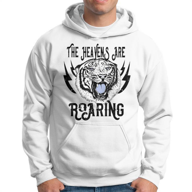 The Heavens Are Roaring Lion Christian Inspired Jesus  Hoodie