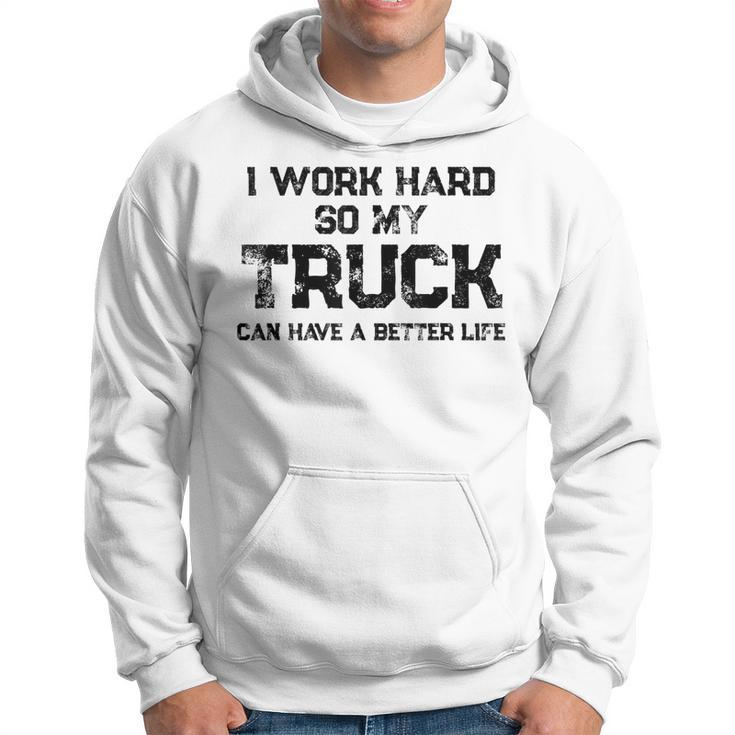 Truck Mechanic  Funny Trucker Gifts For Men Diesel Gift For Mens Hoodie