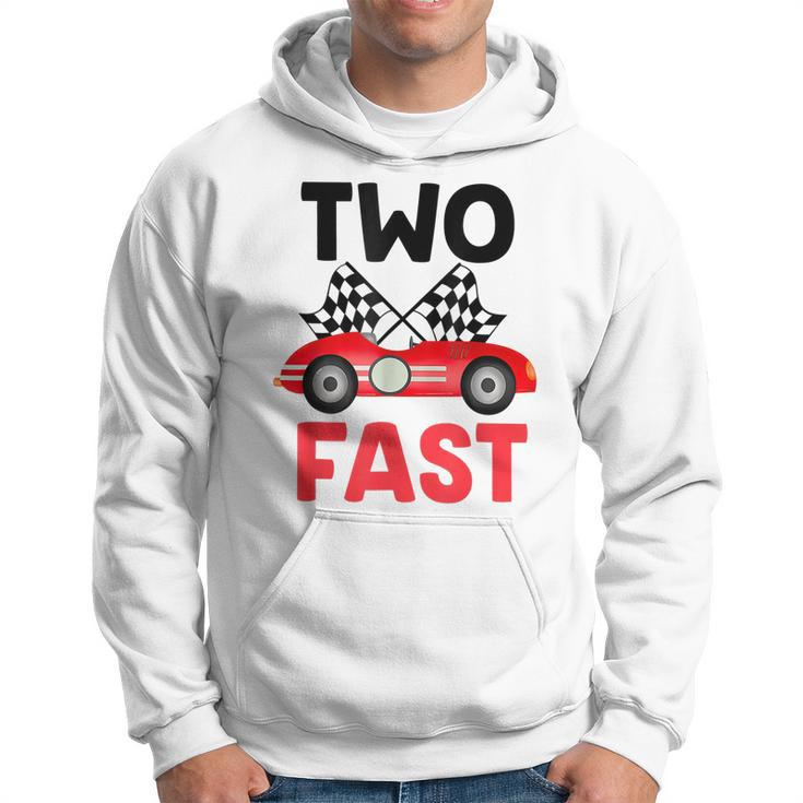 Two Fast Birthday  2 Fast 2 Curious Decorations 2Nd  Hoodie