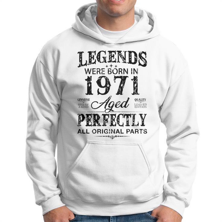 Vintage 1971 Funny 51 Years Old Men And Women 51Th Birthday   Hoodie