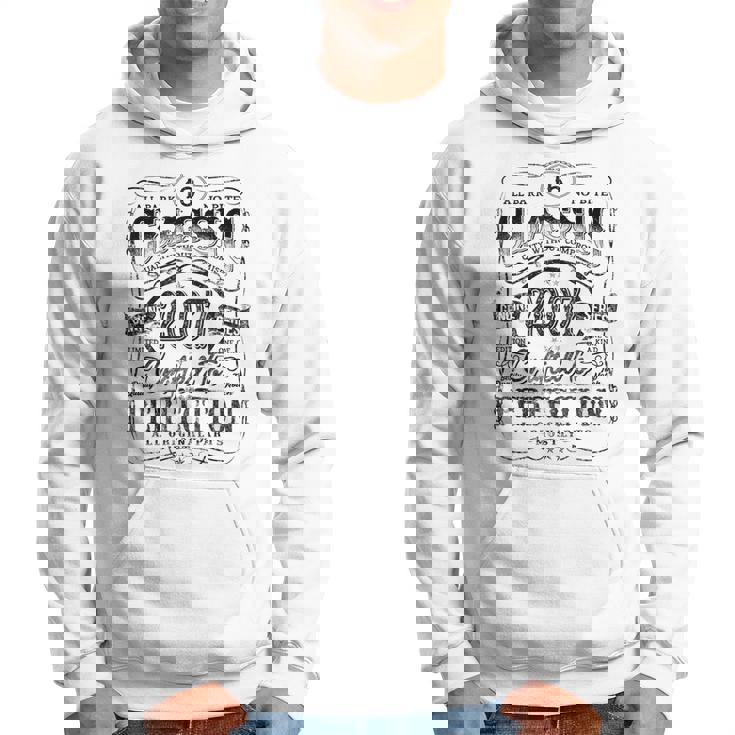 Vintage 2007 Limited Edition 16 Year Old 16Th Birthday Hoodie