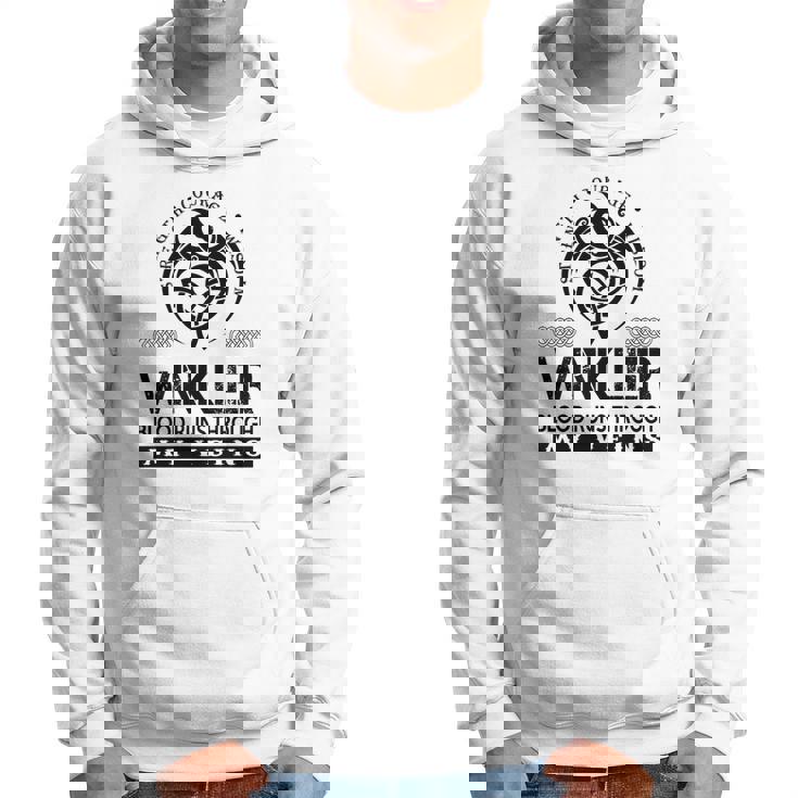 Winkler Blood Runs Through My Veins  Hoodie