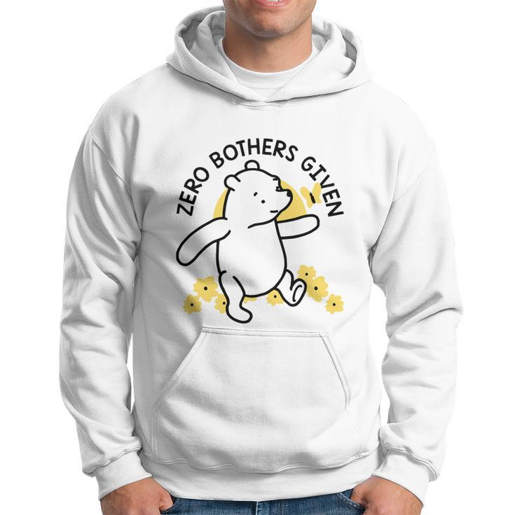Zero Bothers Given Funny Zero Bothers Given Hoodie