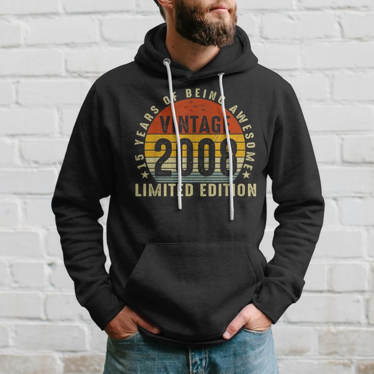 2008 Limitierte Auflage 15 Jahre Awesome Geburtstag Hoodie Geschenke für Ihn