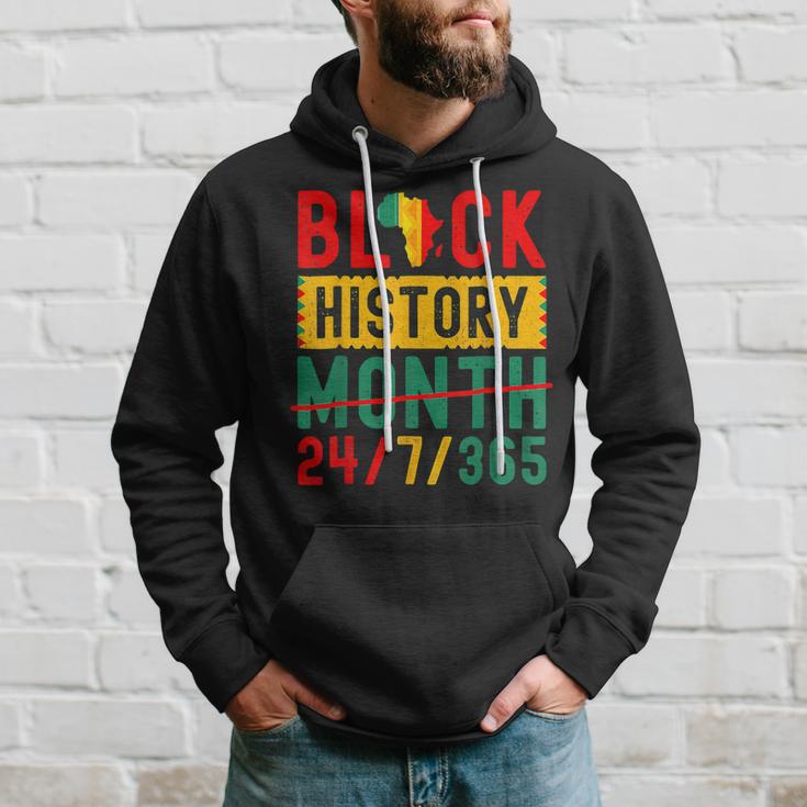 Black History Month One Month Cant Hold Our History 24-7-365  Hoodie