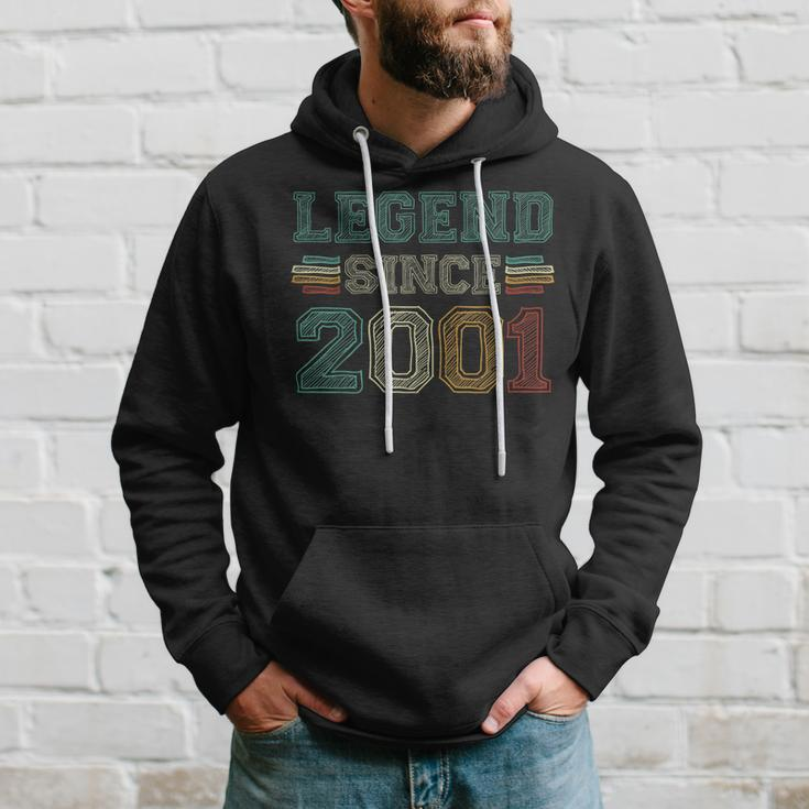 22 Years Old Legend Since 2001 22Nd Birthday Hoodie Gifts for Him