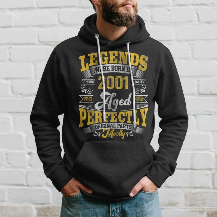 22 Years Old Vintage Legends Born In 2001 22Nd Birthday Gift Hoodie Gifts for Him
