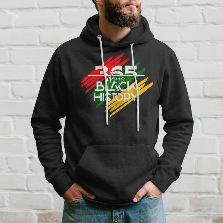 365 Days Black History Melanin African Roots Black Proud Hoodie Gifts for Him