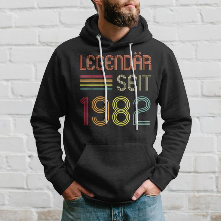 40 Geburtstag Legendär Seit 1982 Geschenk Hoodie Geschenke für Ihn