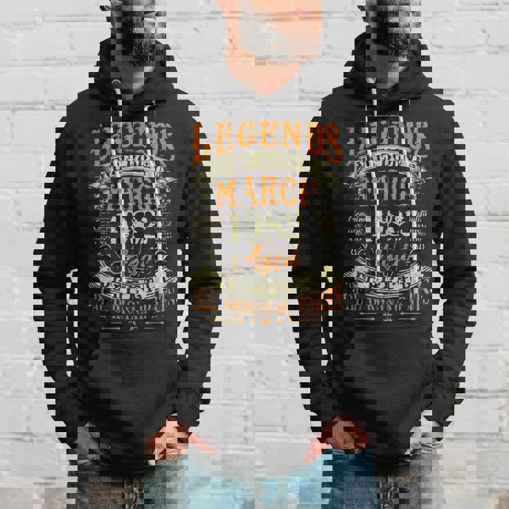 41Th Birthday Gift 41 Years Old Legends Born In March 1982 Hoodie Gifts for Him