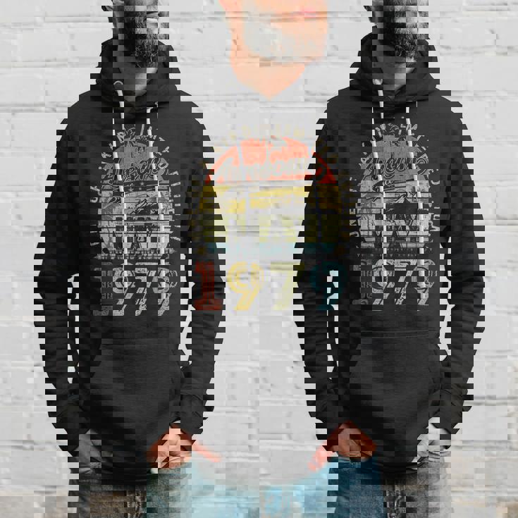 44 Year Old Awesome Since May 1979 44Th Birthday Hoodie Gifts for Him