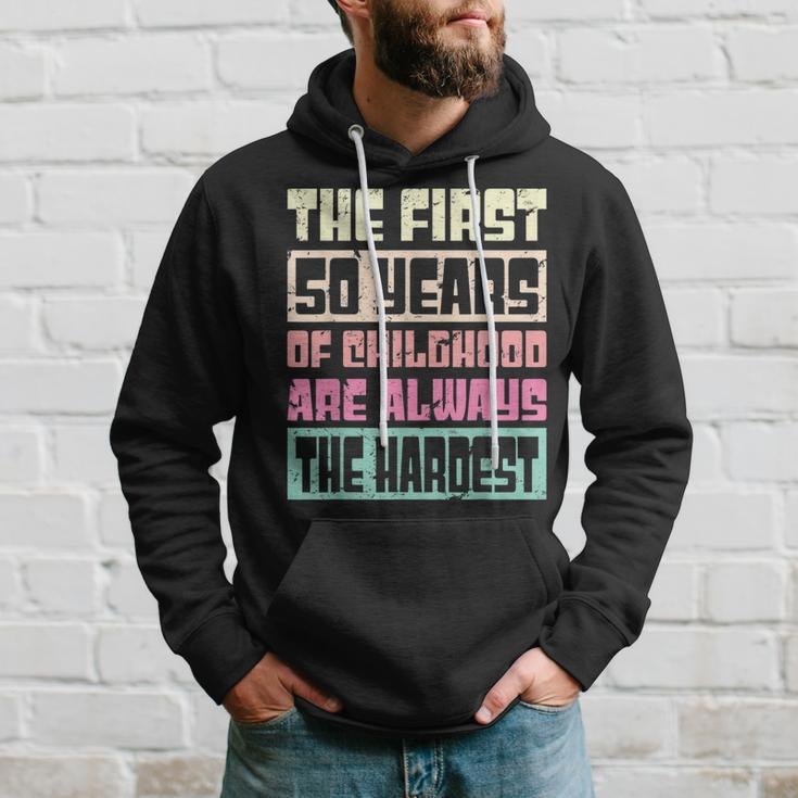 50Th Birthday Funny Gift For Men & Women 50 Years Old Hoodie Gifts for Him