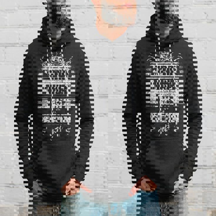 60. Geburtstag Herren Hoodie, Legende 1963 für Papa & Opa Geschenke für Ihn