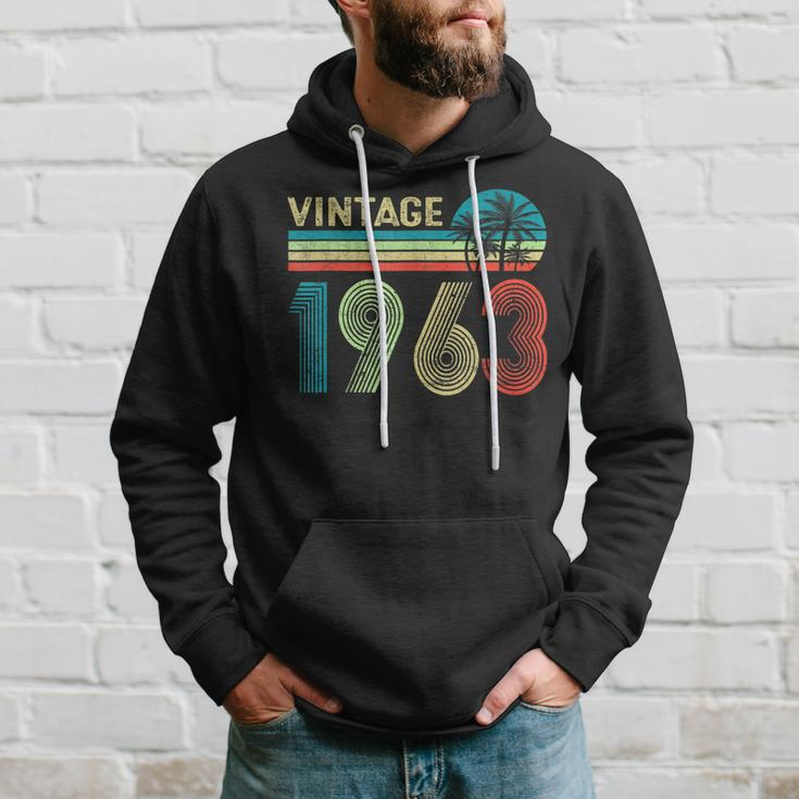 60 Years Old Gifts Vintage 1963 Gift Men Women 60Th Birthday Hoodie Gifts for Him