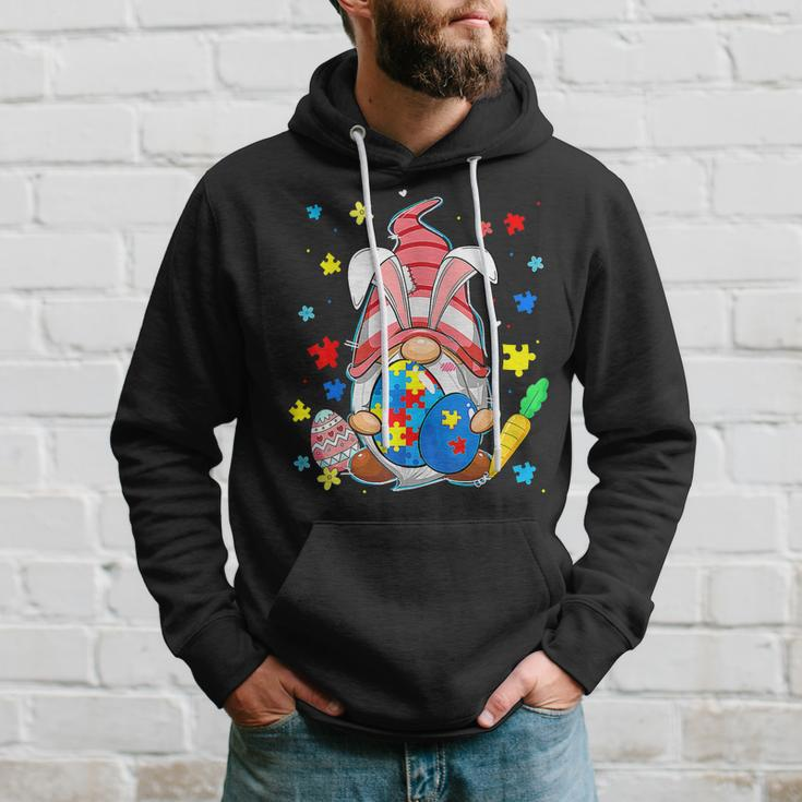 Accept Understand Love Gnome Easter Day Autism Awareness Hoodie Gifts for Him