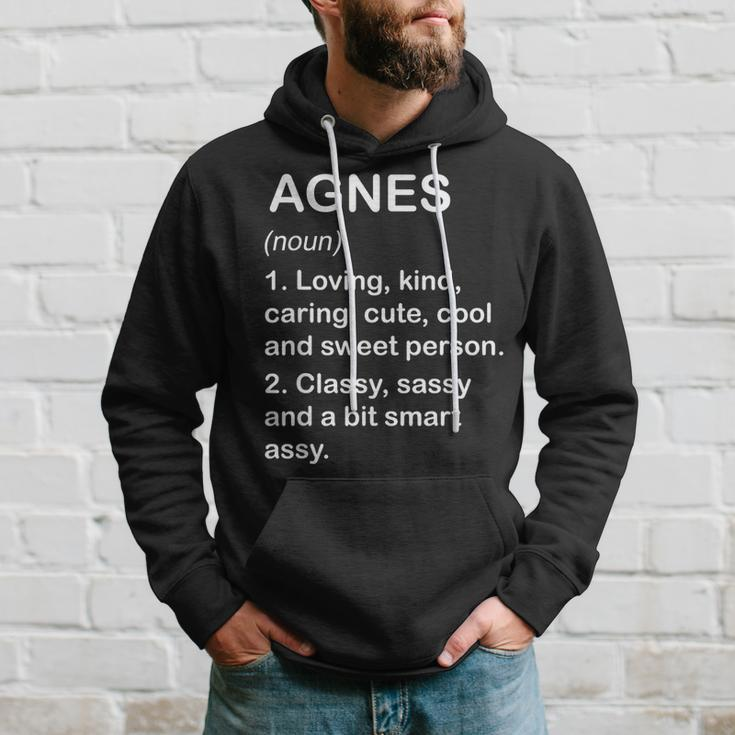Agnes Definition Personalized Custom Name Loving Kind Hoodie Gifts for Him