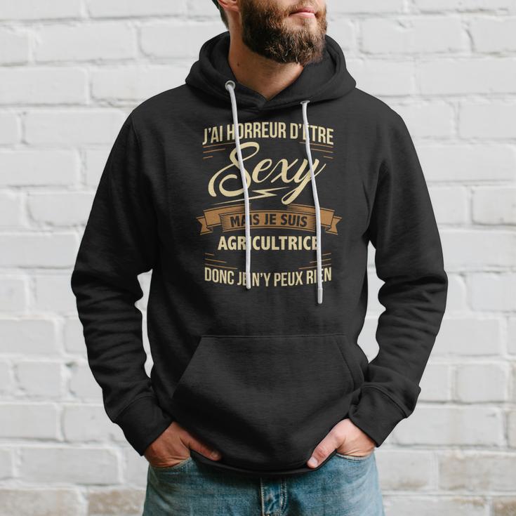 Agricultrice Sexy Spruch Hoodie, Lustiges Bauerinnen Tee Geschenke für Ihn