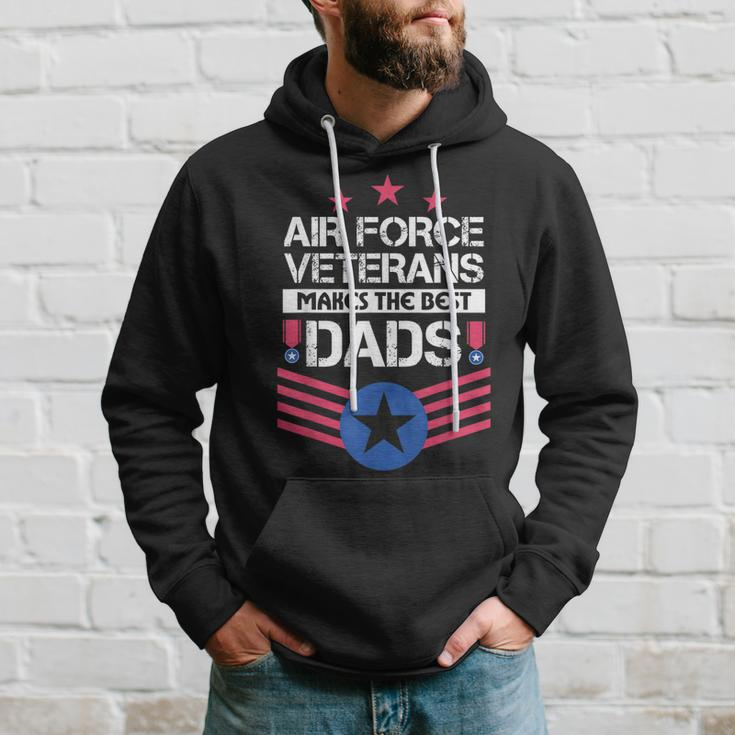 Air Force Veterans Makes The Best Dad Vintage Us Military Hoodie Gifts for Him