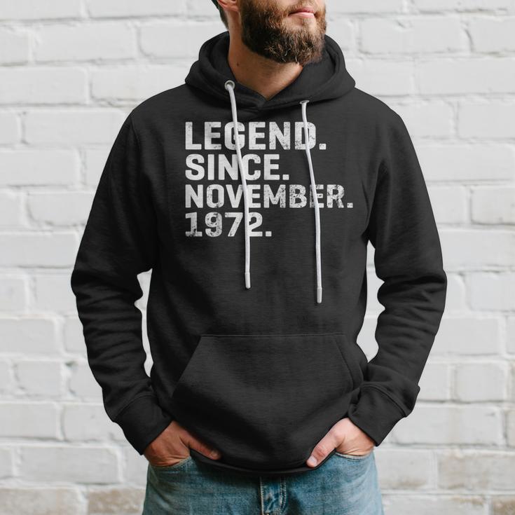 Alte Legende Seit November 1972 Geburtstag 51 Jahre Alt Hoodie Geschenke für Ihn