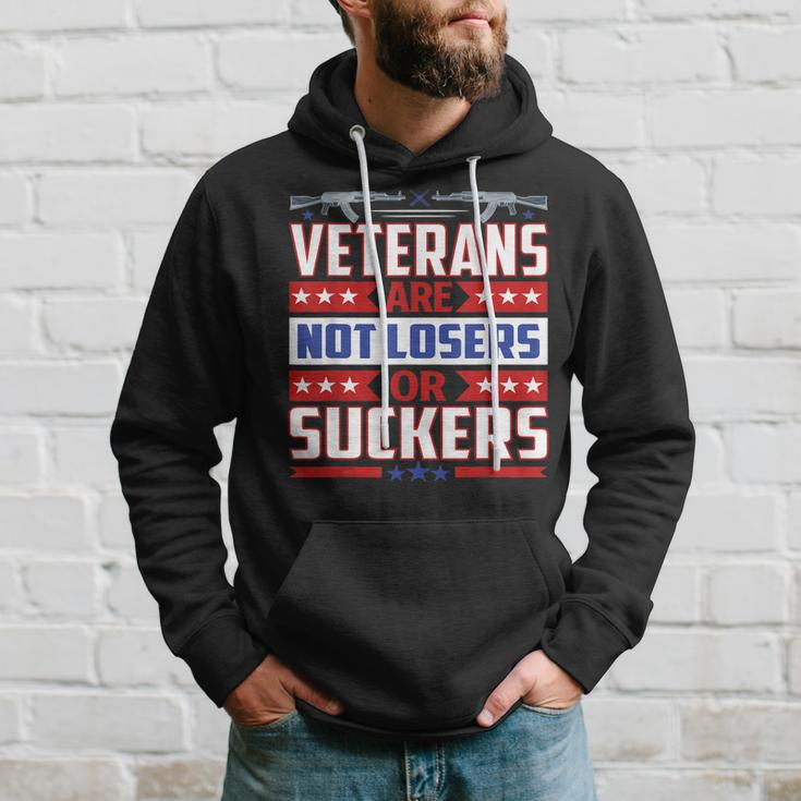 Amazing For Veterans Day | Veterans Are Not Losers Hoodie Gifts for Him