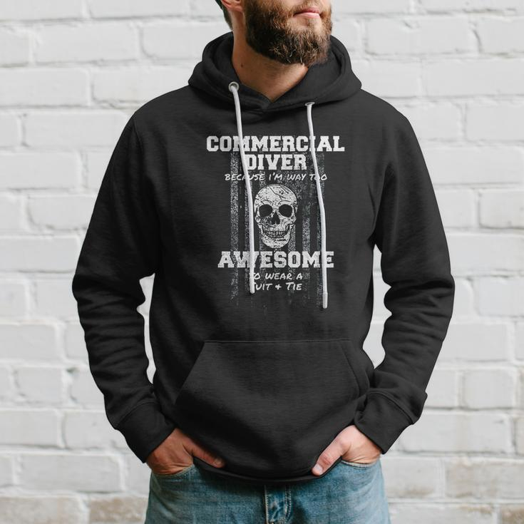 American Commercial Diver Usa Diving Men Hoodie Gifts for Him