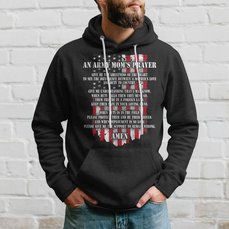 An Army Moms Prayer Red Friday Gift Military Mom Army Mom Hoodie Gifts for Him