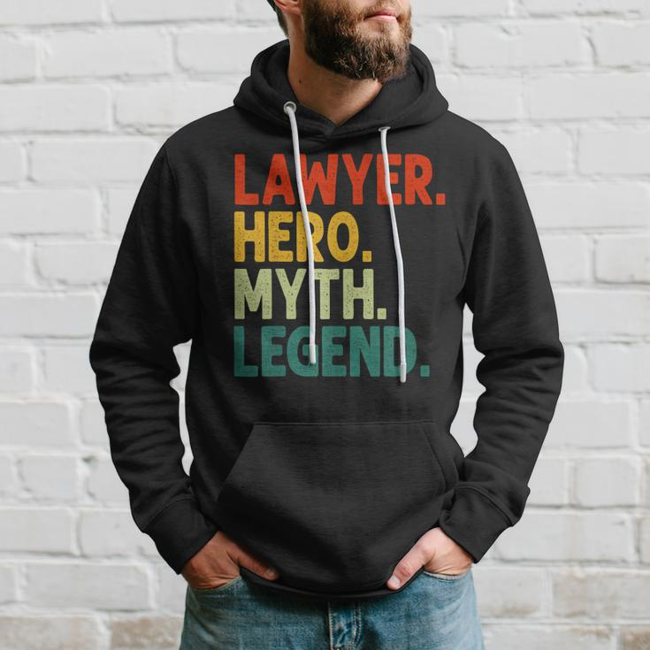 Anwalt Held Mythos Legende Retro Vintage-Anwalt Hoodie Geschenke für Ihn
