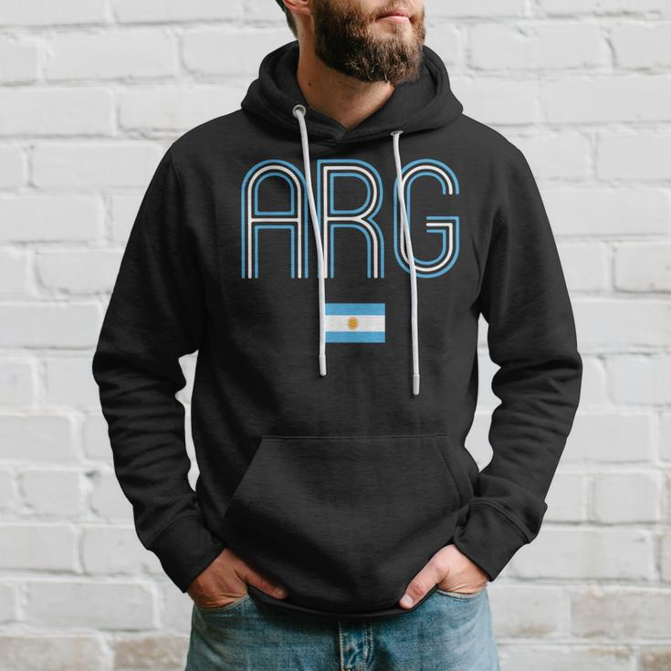 Argentina Retro Argentina Argentina Flag Proud Men Hoodie Graphic Print Hooded Sweatshirt Gifts for Him
