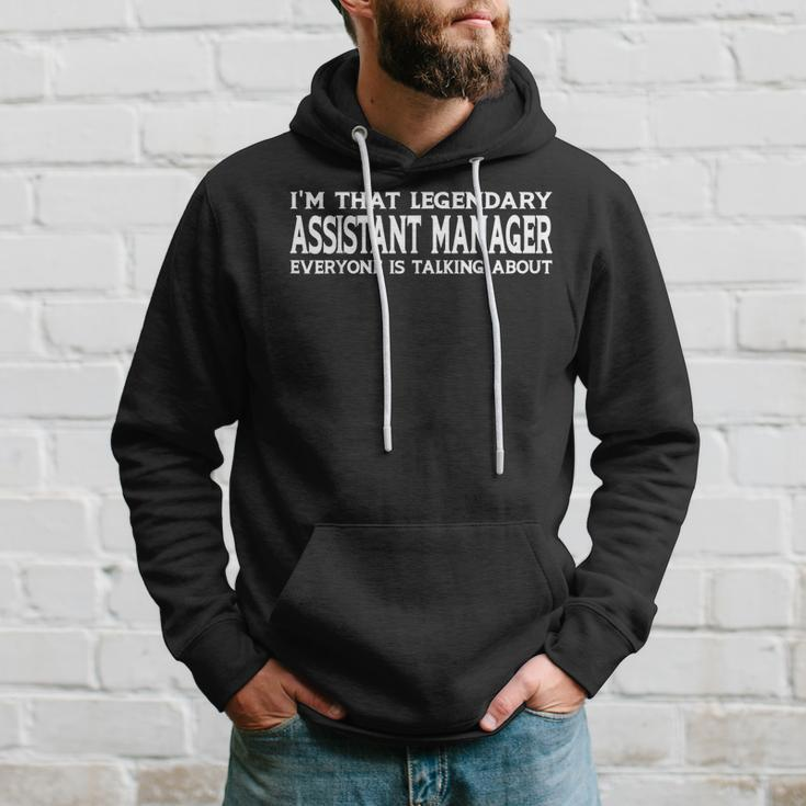 Assistant Manager Job Title Employee Funny Assistant Manager Hoodie Gifts for Him