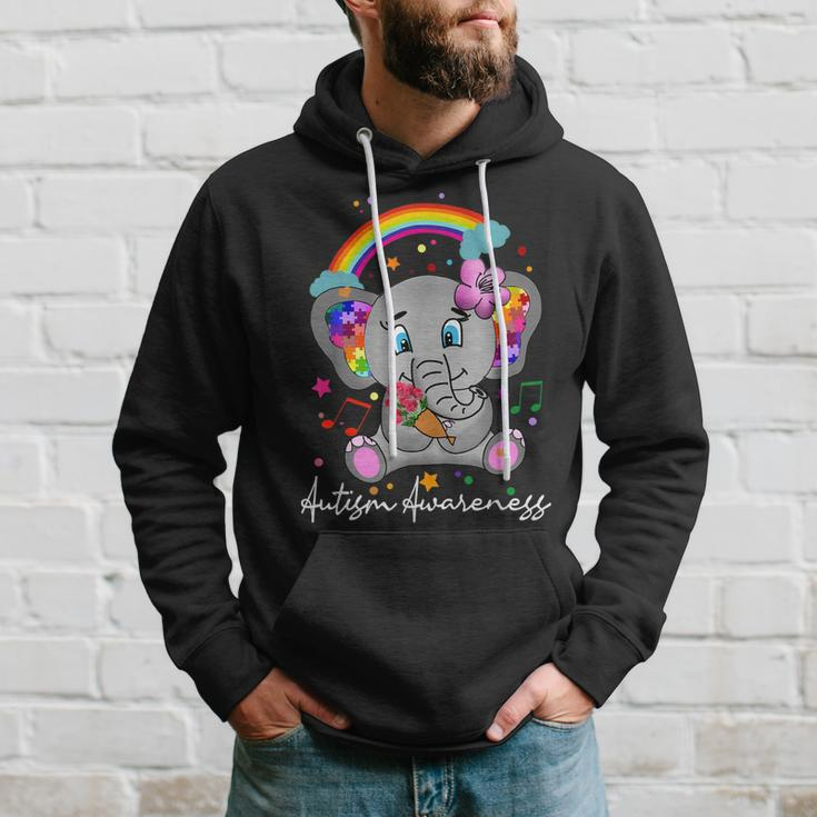 Autism Awareness Elephant Cute April Hoodie Gifts for Him