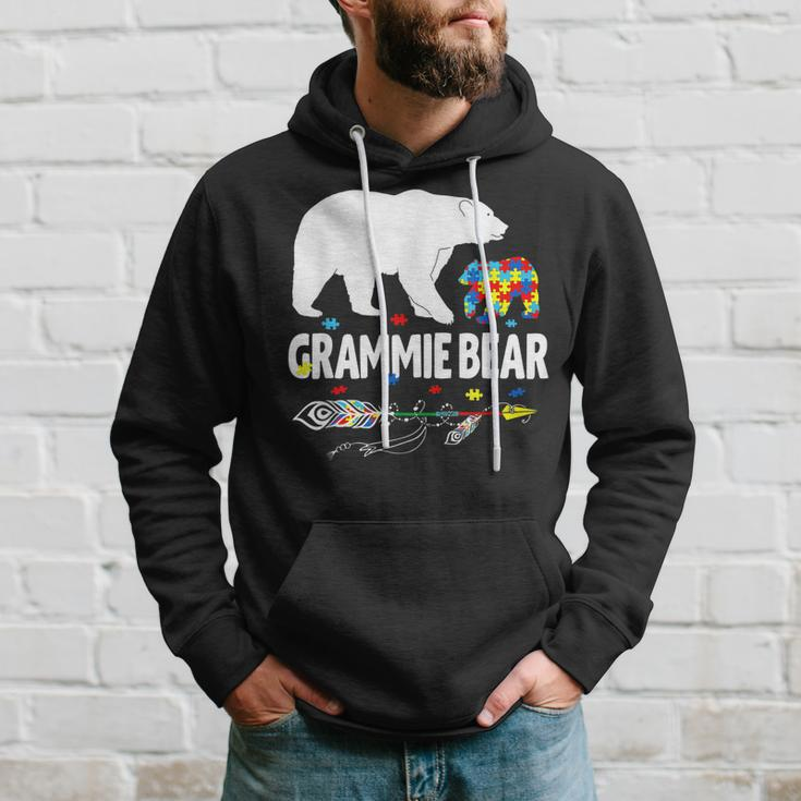Autism Awareness Gift Grammie Bear Support Autistic Autism Hoodie Gifts for Him