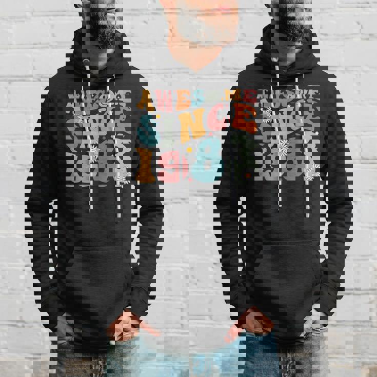 Awesome Since 1983 40Th Birthday Retro Gifts Born In 1983 Hoodie Gifts for Him