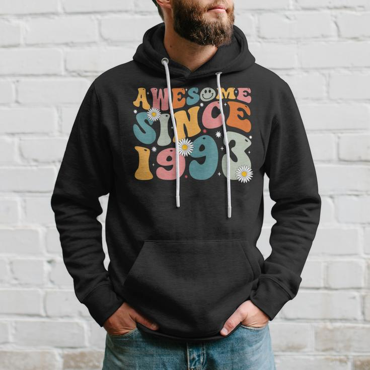 Awesome Since 1993 30Th Birthday Retro Gifts Born In 1993 Hoodie Gifts for Him