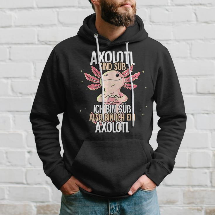 Axolotl Sind Süß Axolotl Hoodie Geschenke für Ihn