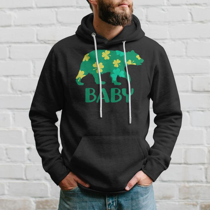 Baby Bear Funny Shamrock St Patricks Day Gifts Family Hoodie Gifts for Him